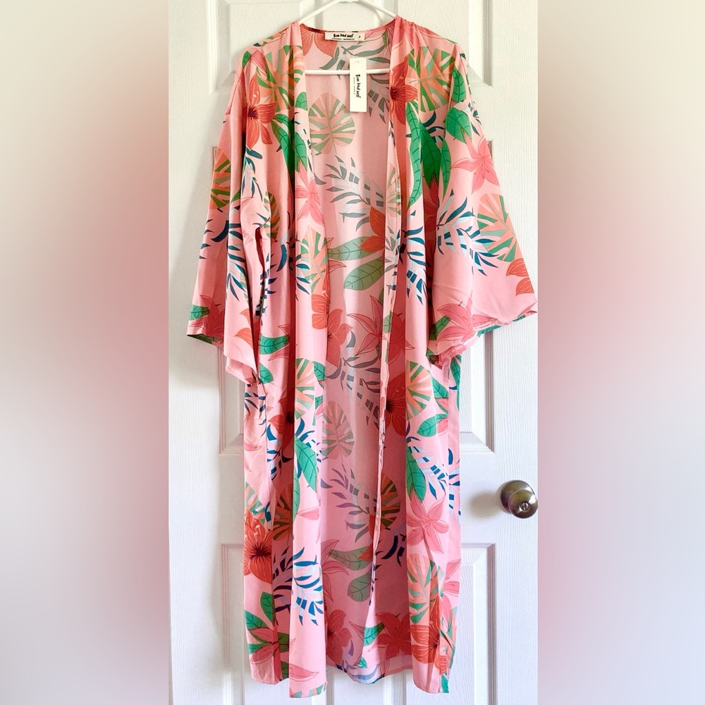 Three Bird Nest ‘Lost in Paradise’ Women’s Duster Kimono